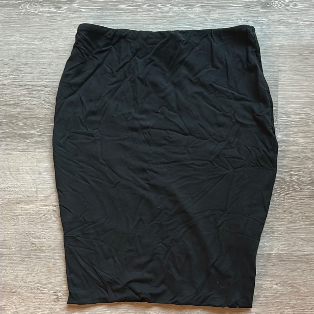 Wilfred Black Pencil Skirt